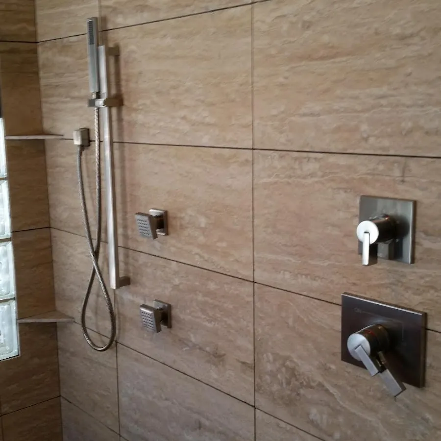 Shower fixture installation for Gas Line Repair in Clay